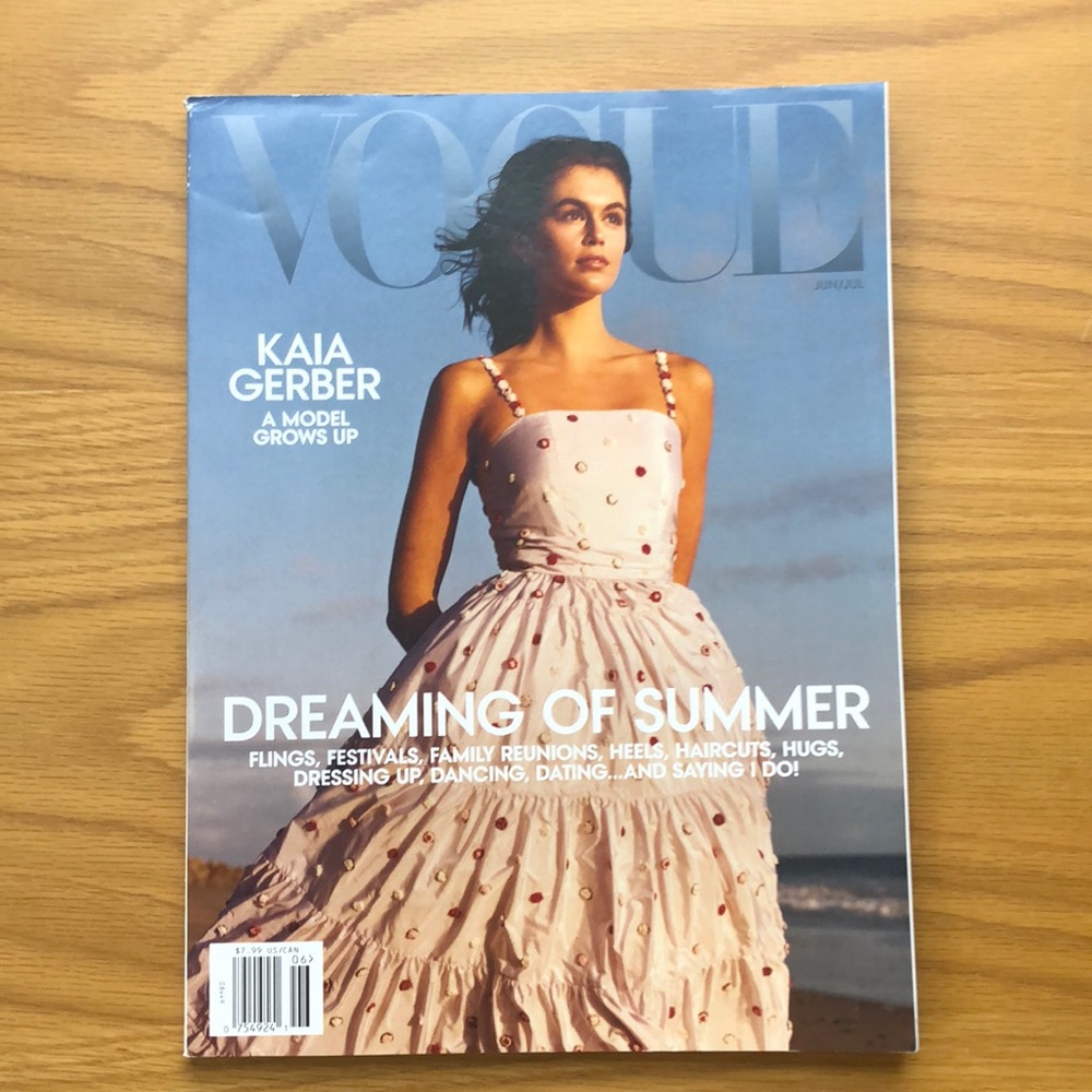 VOGUE JUNE/JULY 2021 KAIA GERBER